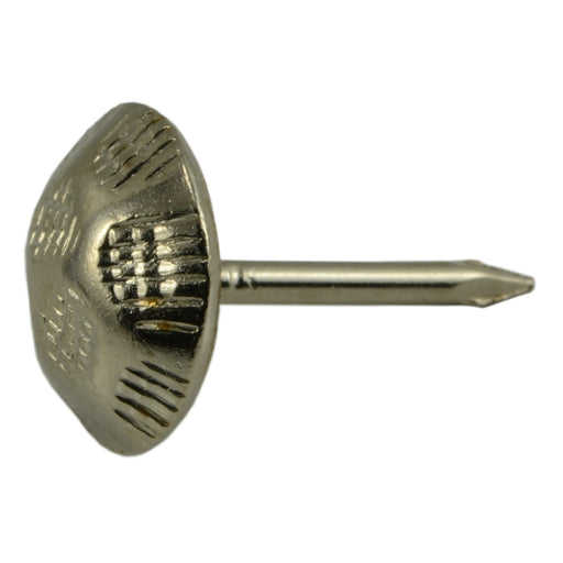 17 gauge x 1/2" Nickel Plated Steel Upholstery Nails