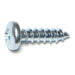 #10 x 3/4" Zinc Plated Steel Phillips Pan Head Sheet Metal Screws