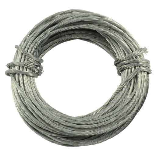 19 WG x 25' Braided 15 Strand Steel Wire