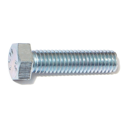 3/8"-16 x 1-1/2" Zinc Plated Grade 2 / A307 Steel Coarse Thread Hex Bolts