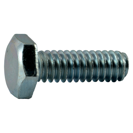 1/4"-20 x 3/4" Zinc Plated Grade 2 / A307 Steel Coarse Thread Hex Bolts