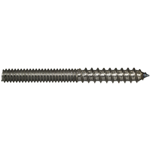 1/4"-20 x 2-1/2" Plain Steel Coarse Thread Hanger Bolts