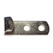 1-1/2" x 1/2" x 16 gauge Zinc Plated Steel Mirror Clips