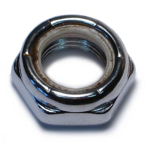 5/8"-18 Chrome Plated Steel Fine Thread Thin Pattern Lock Nuts