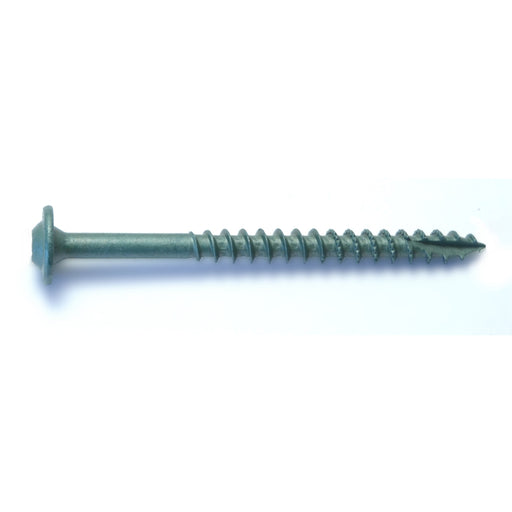 5/16 x 3-1/2" Star Construction Lag Green Screws (8 pcs.)