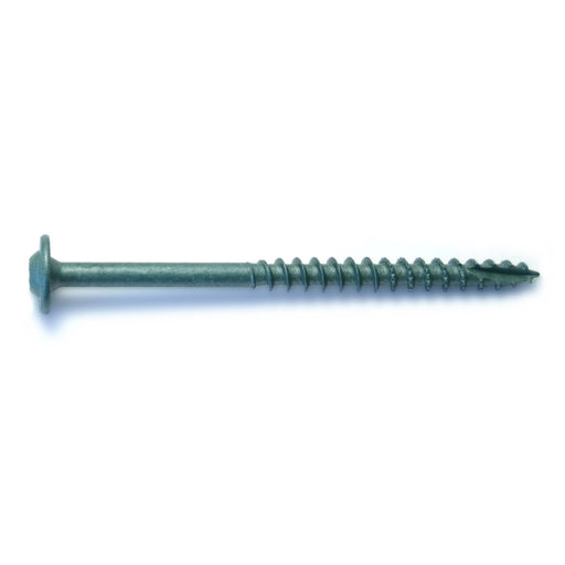 5/16 x 4" Star Construction Lag Green Screws (6 pcs.)