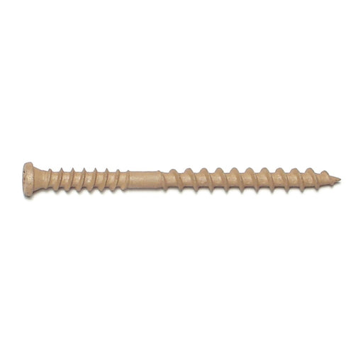 10 x 2-1/2" Star Drive Tan Composite Saberdrive Deck Screws