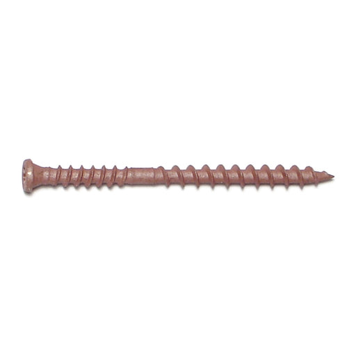 10 x 2-1/2" Star Drive Red Composite Saberdrive Deck Screws