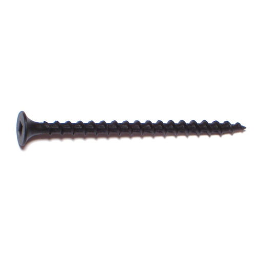 #6 x 2-1/4" Black Phosphate Steel Coarse Thread Square Drive Bugle Head Drywall Screws