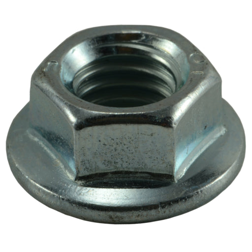 8mm-1.25 Zinc Plated Class 10 Steel Coarse Thread JIS Flange Nuts