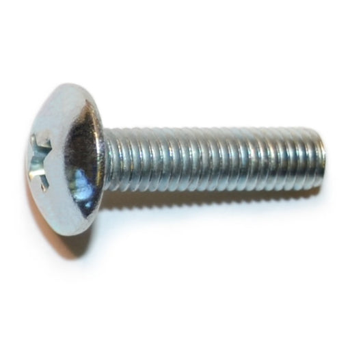 5mm-0.8 x 20mm Zinc Plated Class 4.8 Steel Coarse Thread Phillips Truss Head Machine Screws