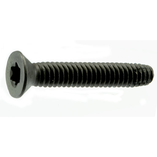 1/4"-20 x 1-1/2" Black Phosphate Steel Coarse Thread Star Drive Flat Head Saberdrive Floor Board Screws