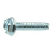 #8-32 x 3/4" Zinc Plated Steel Coarse Thread Hex Head Type F Sheet Metal Screws