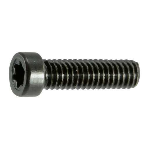 #6-40 x 1/2" Black Oxide Steel Fine Thread T-10 Fillister Head Star Drive Gun Screws