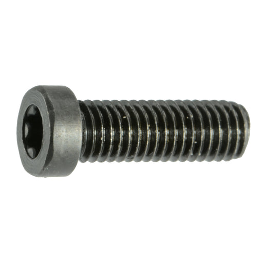 #8-40 x 1/2" Black Oxide Steel Fine Thread T-10 Fillister Head Star Drive Gun Screws