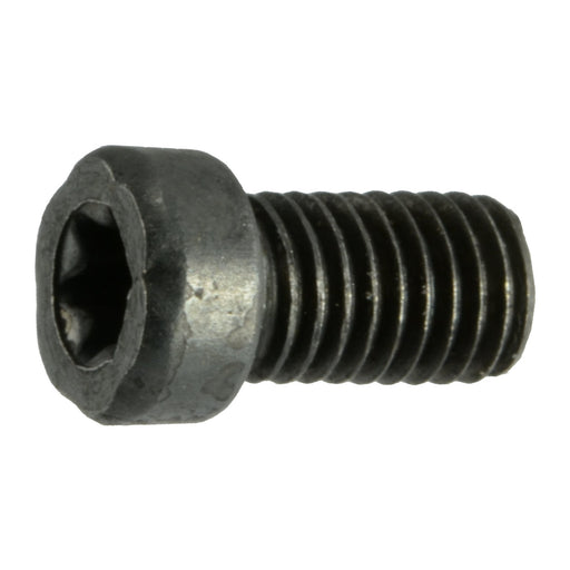 #6-48 x 1/4" Black Oxide Steel Fine Thread T-10 Star Drive Fillister Head Gun Screws