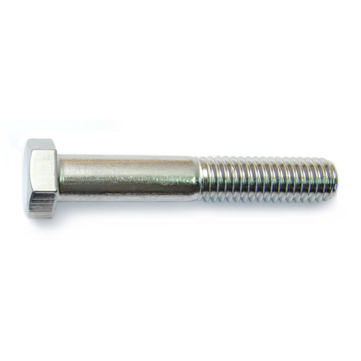 3/8"-16 x 2-1/4" Polished 18-8 Stainless Steel Coarse Thread Hex Cap Screws