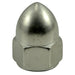 7/16"-20 Polished 18-8 Stainless Steel Fine Thread Acorn Nuts