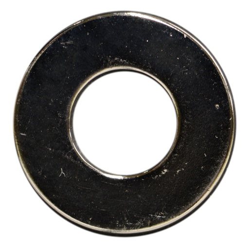 1/4" x 5/16" x 3/4" Polished 18-8 Stainless Steel USS Flat Washers