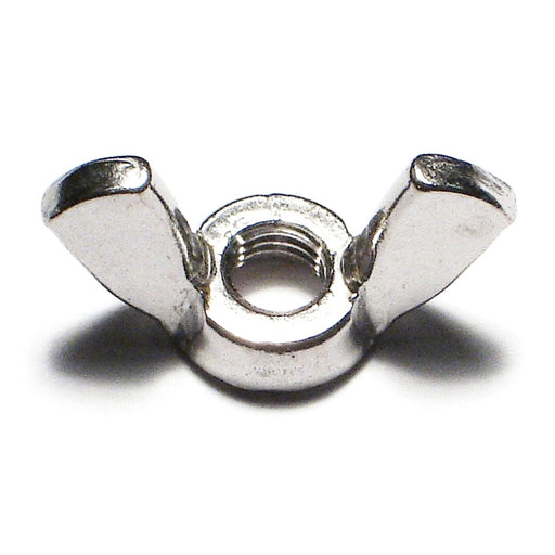 1/4"-28 x 1-3/32" 18-8 Stainless Steel Fine Thread Wing Nuts