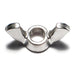 5/16"-24 x 1-1/4" 18-8 Stainless Steel Fine Thread Wing Nuts