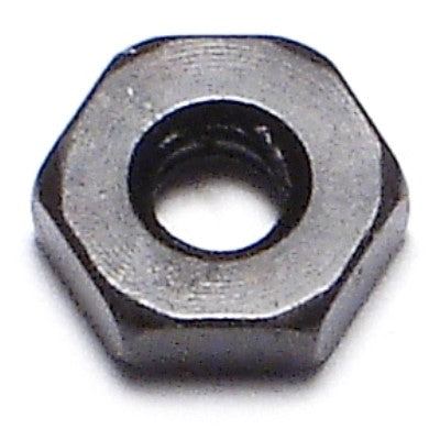 #6-32 Black Oxide Steel Coarse Thread Hex Nuts