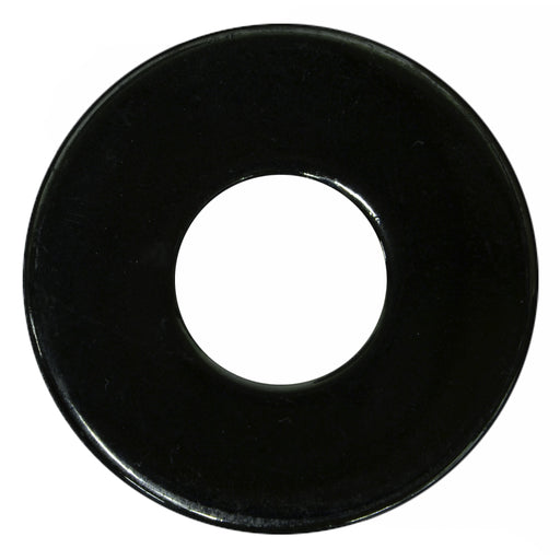 1/2" x 9/16" x 1-3/8" Black Chrome Plated Grade 2 Steel USS Flat Washers