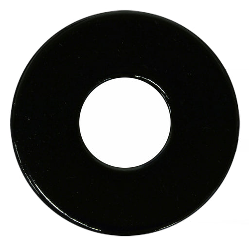 5/8" x 11/16" x 1-3/4" Black Chrome Plated Grade 2 Steel USS Flat Washers