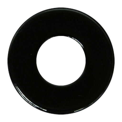 1/4" x 9/32" x 5/8" Black Chrome Plated Grade 2 Steel SAE Flat Washers