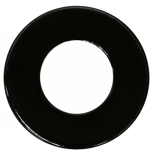 1/2" x 17/32" x 1-1/16" Black Chrome Plated Grade 2 Steel SAE Flat Washers