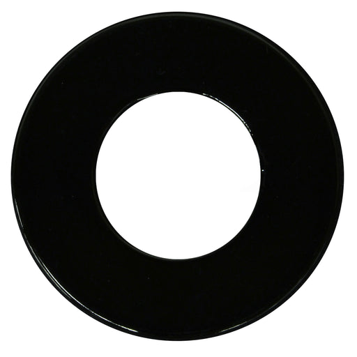 5/8" x 21/32" x 1-5/16" Black Chrome Plated Grade 2 Steel SAE Flat Washers