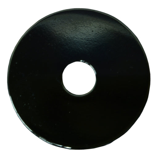 5/16" x 1-1/2" Black Chrome Plated Grade 2 Steel Fender Washers