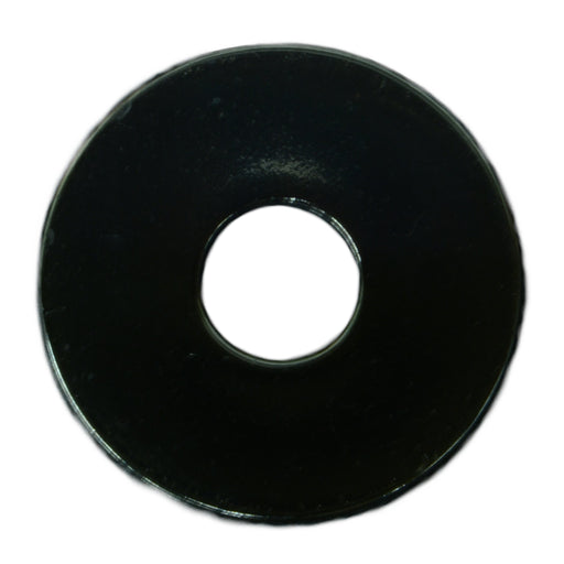 3/8" x 1-1/4" Black Chrome Plated Grade 2 Steel Fender Washers