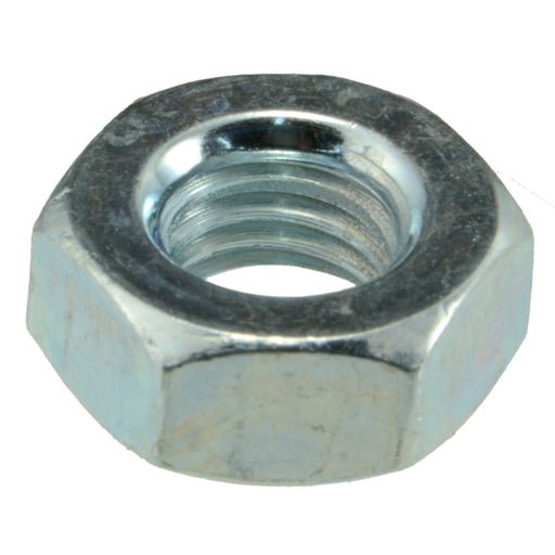 1/4"-28 Zinc Plated Grade 2 Steel Fine Thread Hex Nuts