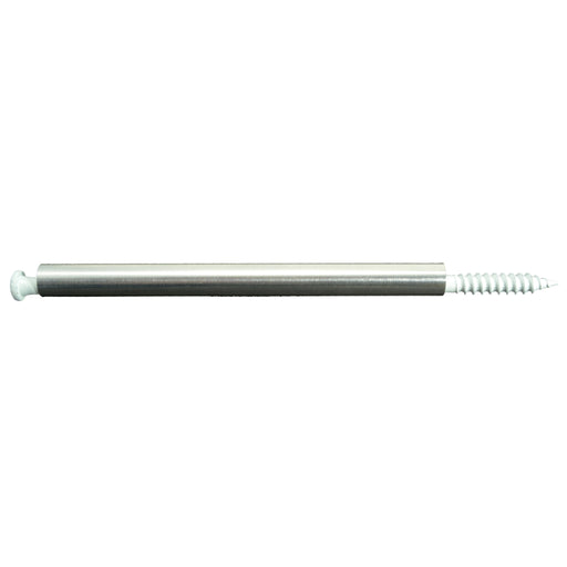 1/4" x 8" White Steel Star Drive Gutter Screws