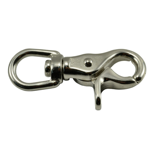 1/2" 316 Stainless Steel Swivel Trigger Snap Hooks