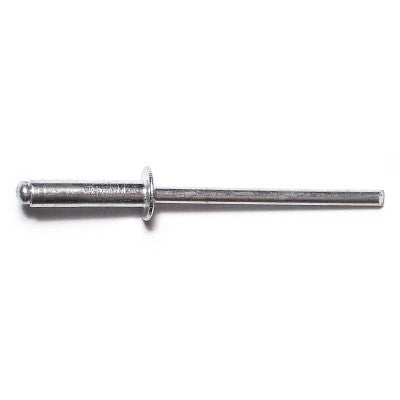 1/8" x 9/16" Aluminum Dome Head Blind Pop Rivets