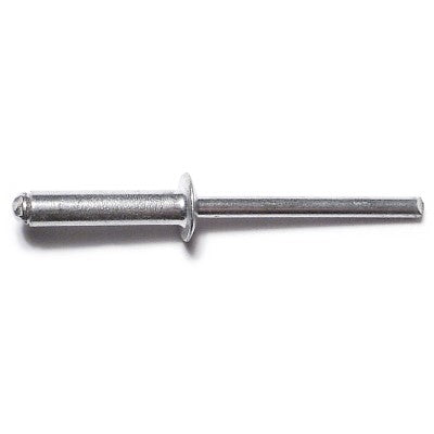 5/32" x 11/16" Aluminum Dome Head Blind Pop Rivets