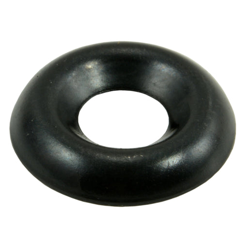 #8 x 13/64" x 17/32" Black Oxide Steel Finishing Washers