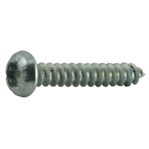 #2 x 1/2" Zinc Plated Steel Star Drive Flat Head Sheet Metal Screws