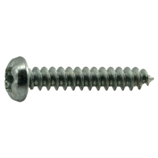 #2 x 1/2" Zinc Plated Steel Star Drive Pan Head Sheet Metal Screws