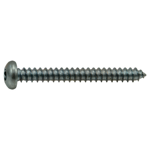 #6 x 1-1/4" Zinc Plated Steel Star Drive Pan Head Sheet Metal Screws