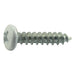 #8 x 3/4" White Painted Steel Phillips Pan Head Sheet Metal Screws