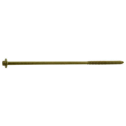 3/8" x 10" Tan XL1500 Hex Head Saberdrive Ledger Board Screws (4 pcs.)