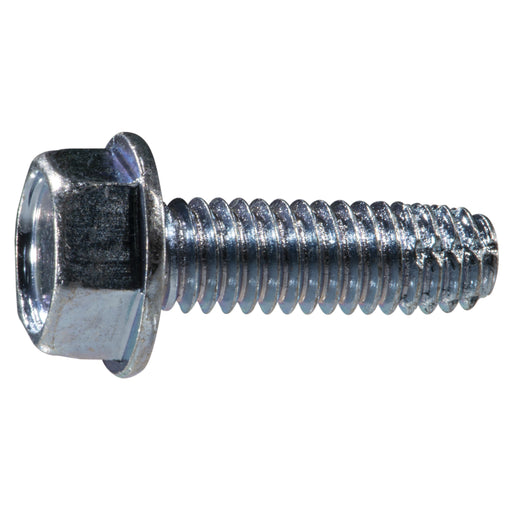 5/16" x 1" Zinc Plated Steel Hex Washer Head Type F Sheet Metal Screws