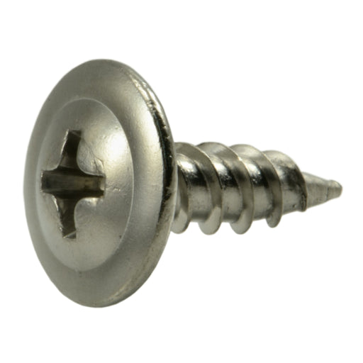 #8 x 1/2" 18-8 Stainless Steel Phillips Self-Piercing Lath Screws