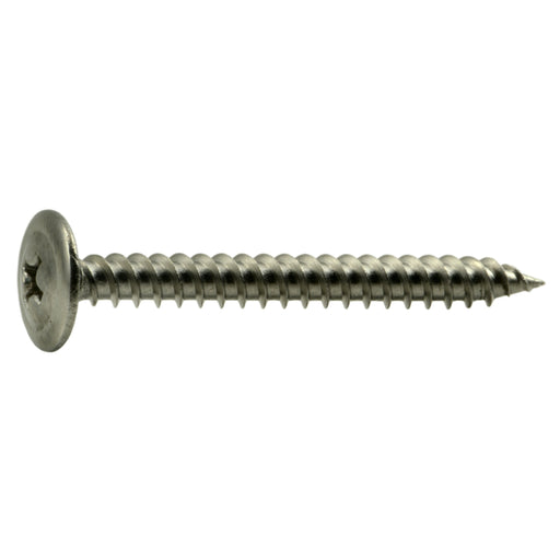 #8 x 1-5/8" 18-8 Stainless Steel Phillips Self-Piercing Lath Screws