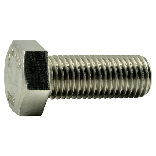 16mm-2.0 x 40mm Stainless A2-70 Steel Coarse Thread Metric Hex Cap Screws