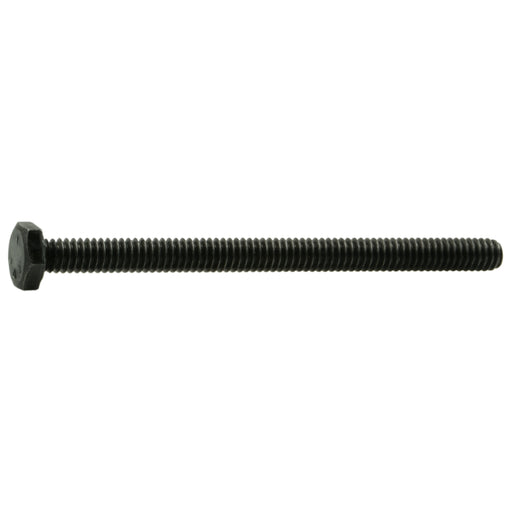 1/4"-20 x 3-1/2" Plain Grade 5 Steel Left Hand Thread Hex Cap Screws