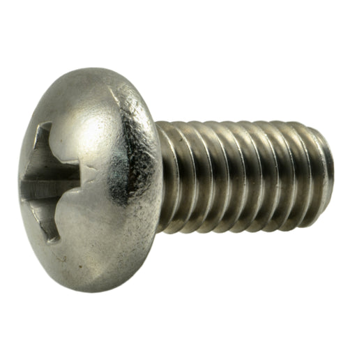 3/8"-16 x 3/4" 18-8 Stainless Steel Coarse Thread Phillips Pan Head Machine Screws